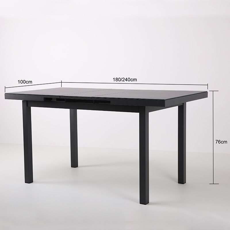 Aluminum Extandable Dining Table 46112T