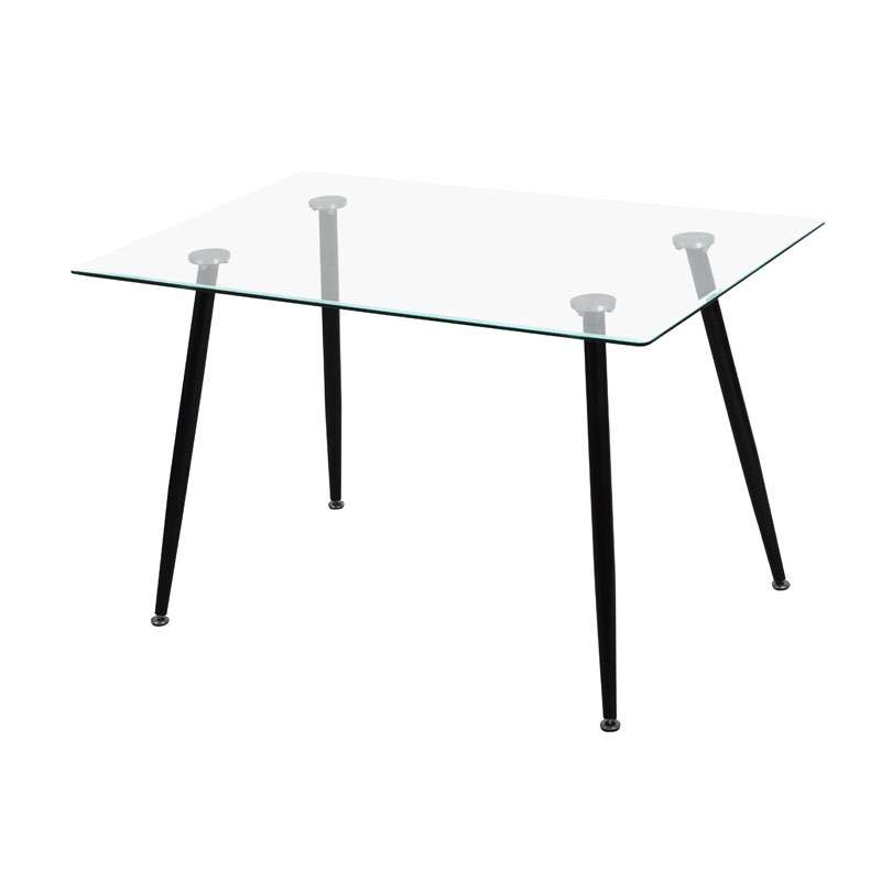 Contemporary Glass Dining Table Breakfast Table 80090