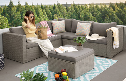 China Outdoor Furniture Industry Market Scale Is Climbing Europe And The United States As The Largest Export Area