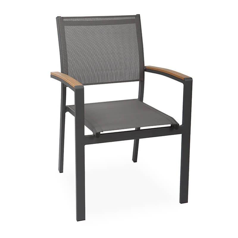 Factory Sling Patio Chair Stackable Patio Chairs 44719A