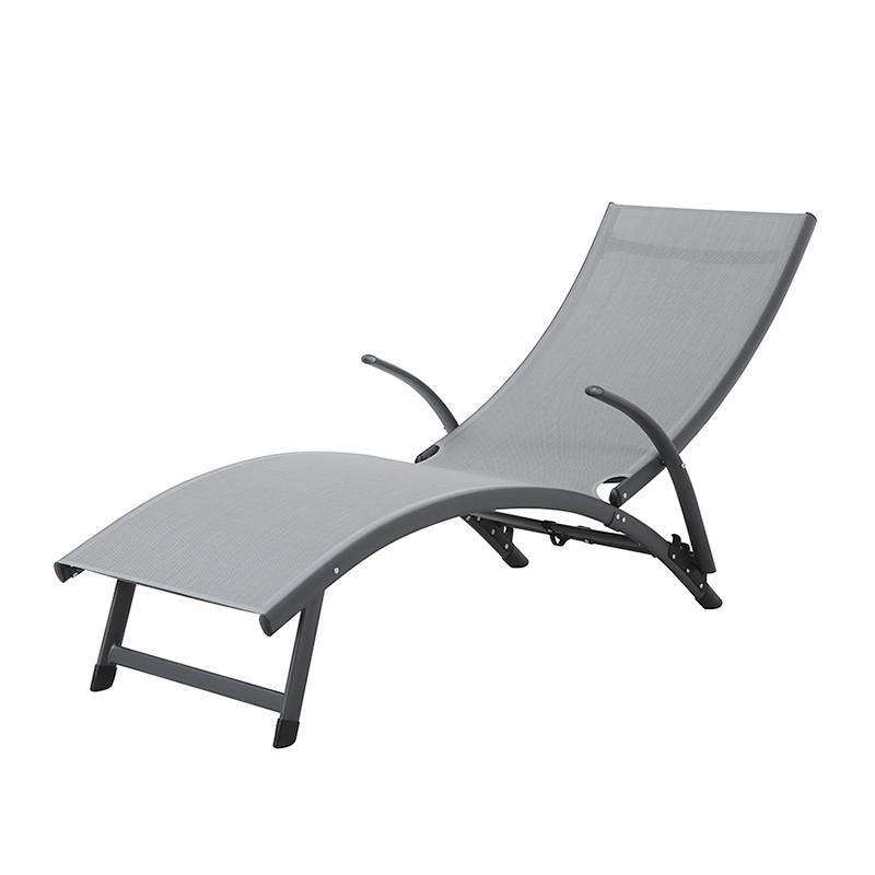 Wholesale Luxury Sun Loungers Folding Outdoor Sling Lounge Chairs 40184T-A