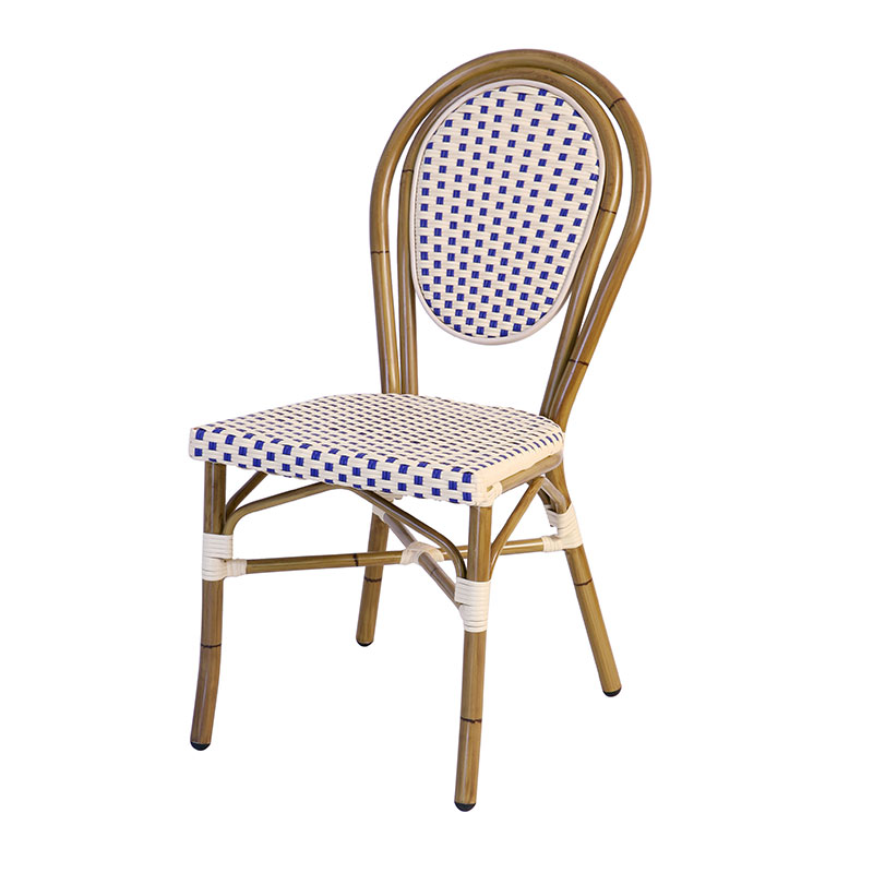 Facory Rattan Dining Chairs Stackable Garden Chairs For Sale 50899B