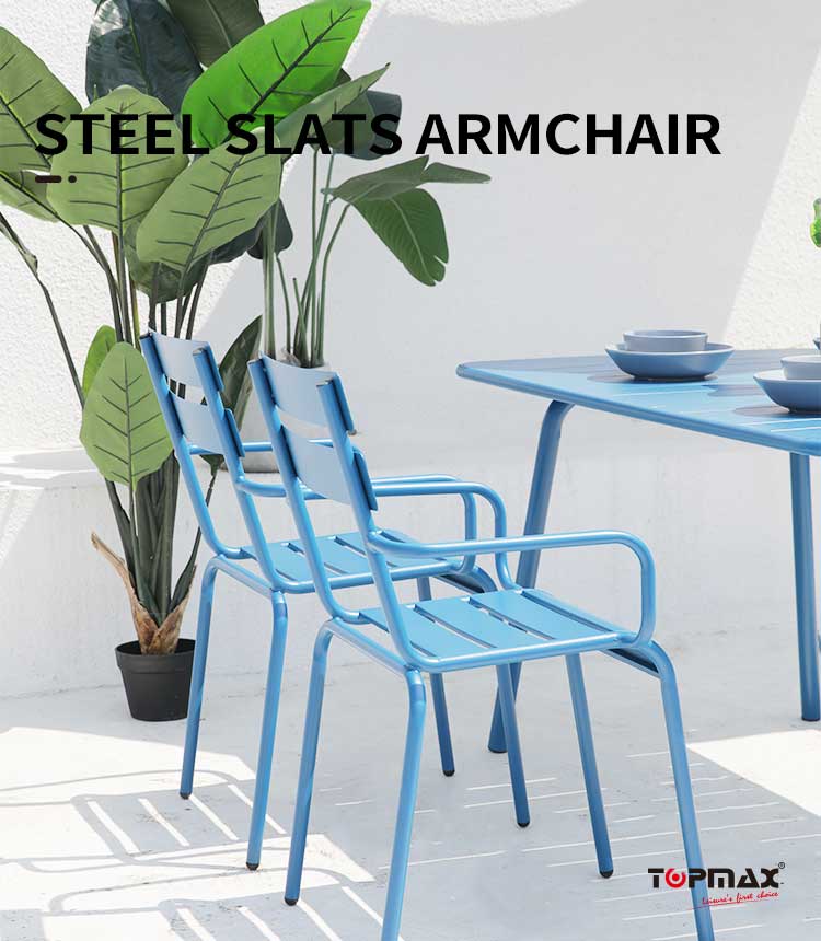 metal chairs