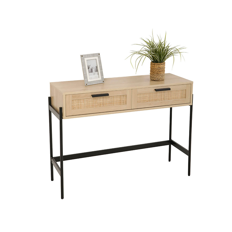 Wholesale Console Table With Drawers Small Console Table Rattan 27697