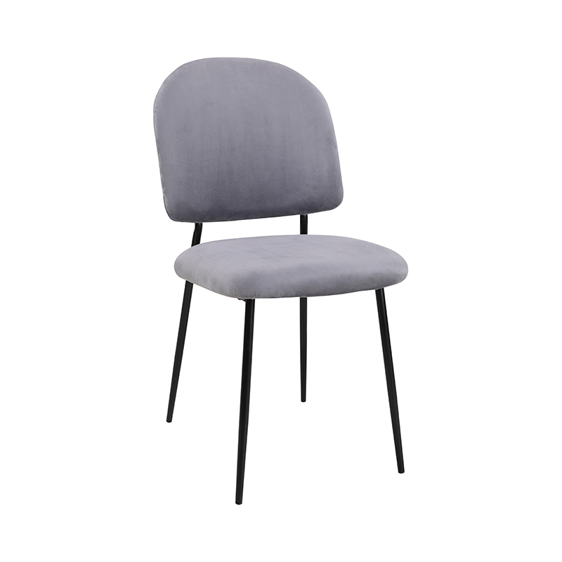 Gray Dining Chairs Designer Dining Chairs Cushioned 80226D