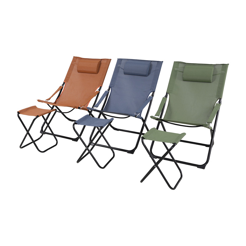 Sunnylife Beach Chair With Footrest Relax 20386BT-3-PT SET2