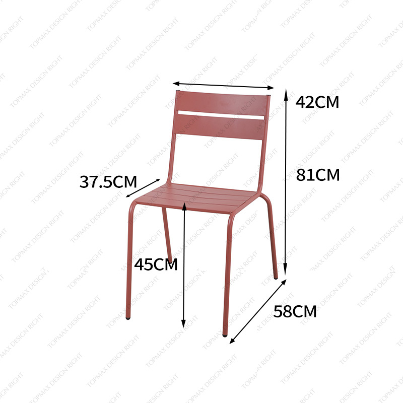 Facory Garden Chairs For Sale Metal Garden Chairs Set 24230B-W