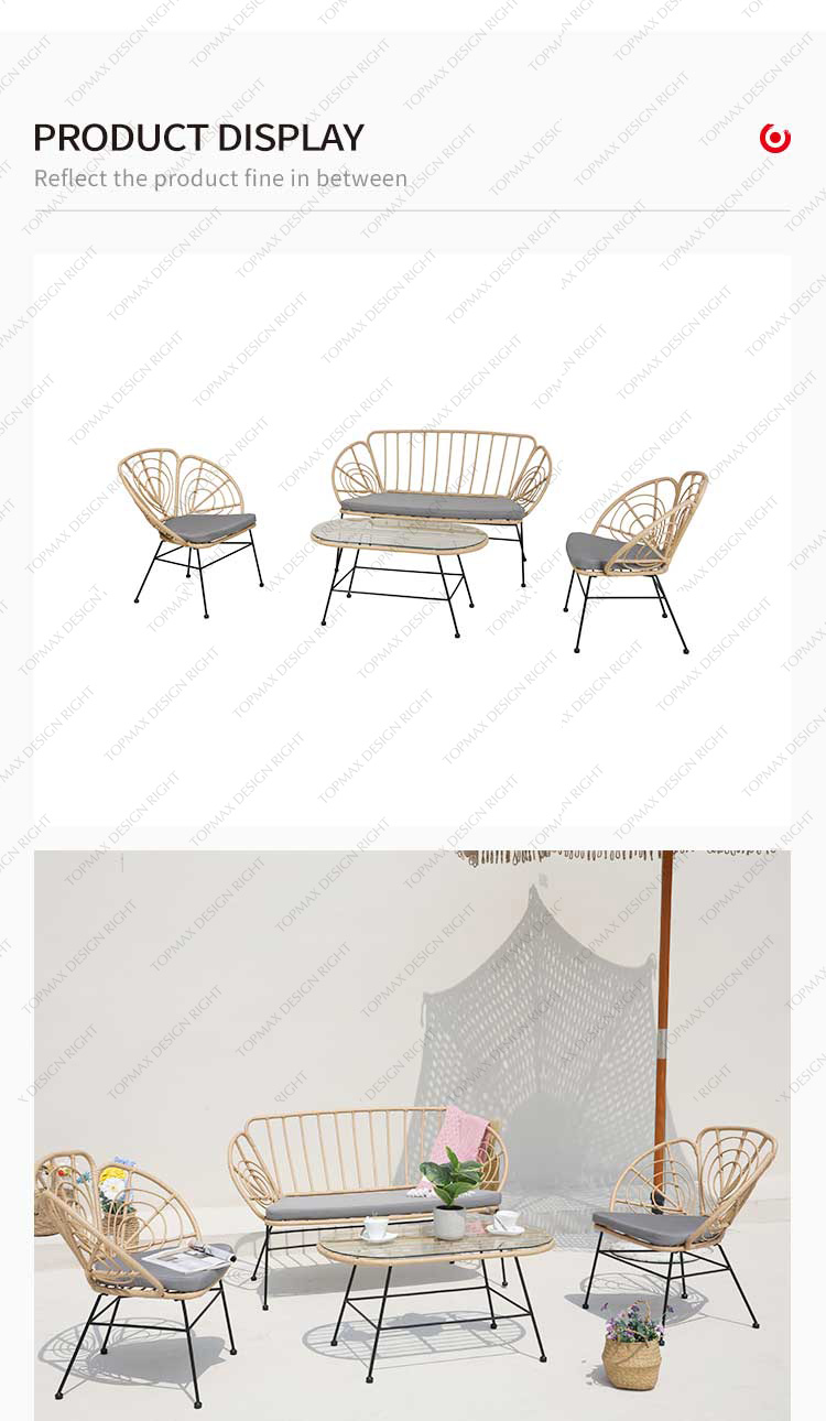 wicker sofa set