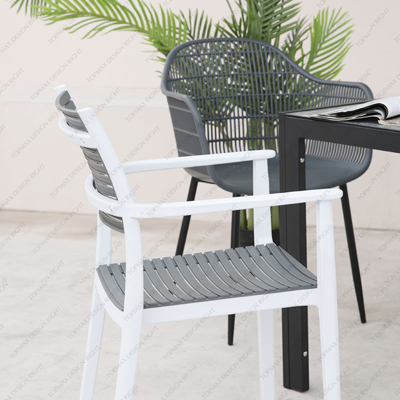 Facory Plastic Patio Chairs Plastic Dining Chairs Backyard Chairs 96075L