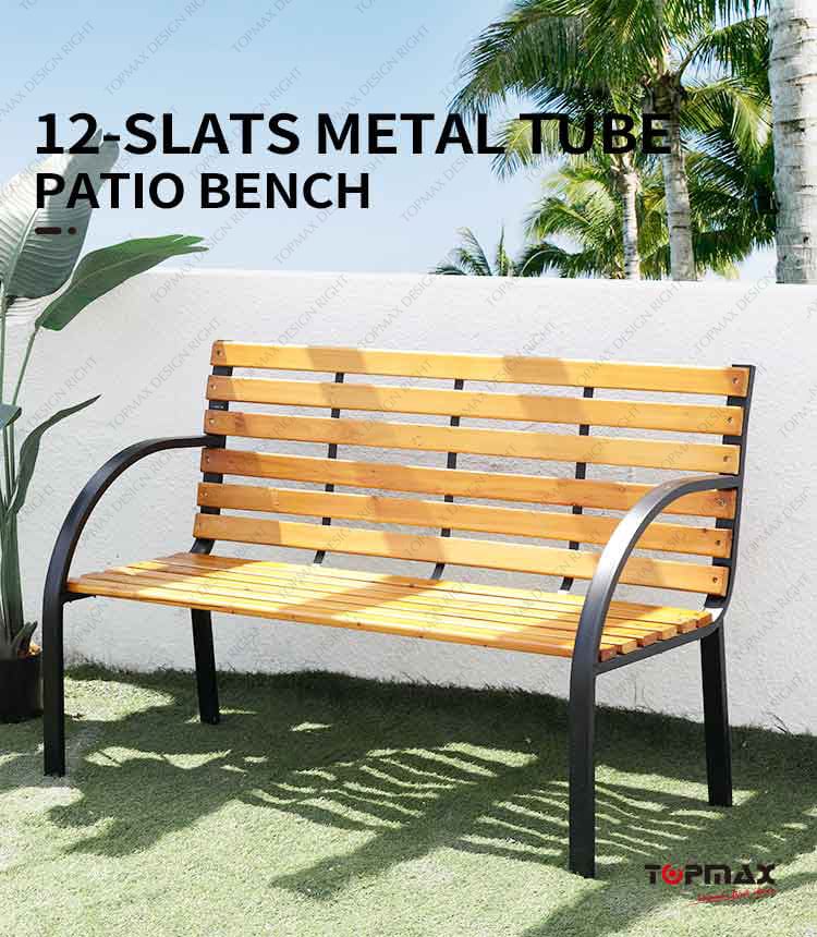 outdoor patio bench