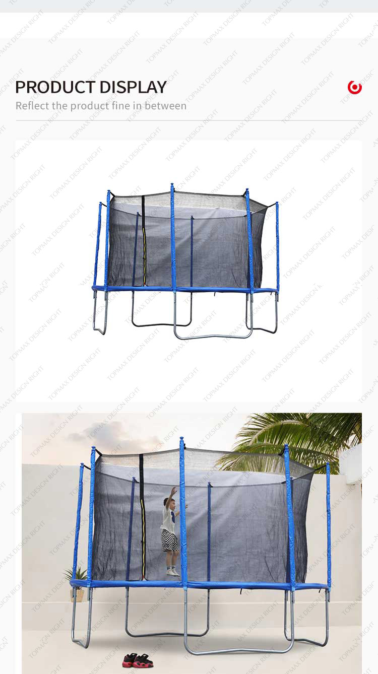 Trampoline With Enclosure