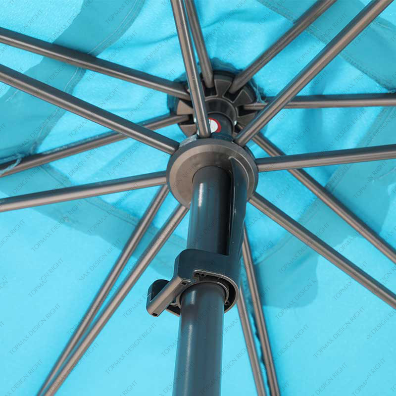 Supplier Big Beach Umbrella Blue Luxury Beach Umbrella 60425G