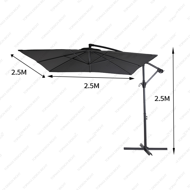 Heavy Duty Beach Umbrella Gray Beach Umbrella Best Budget 60402BST-C