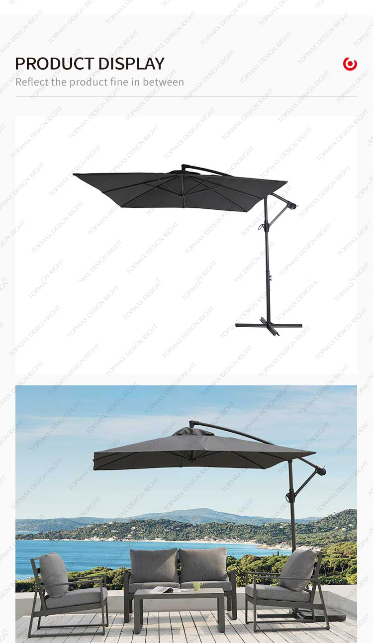 gray beach umbrella