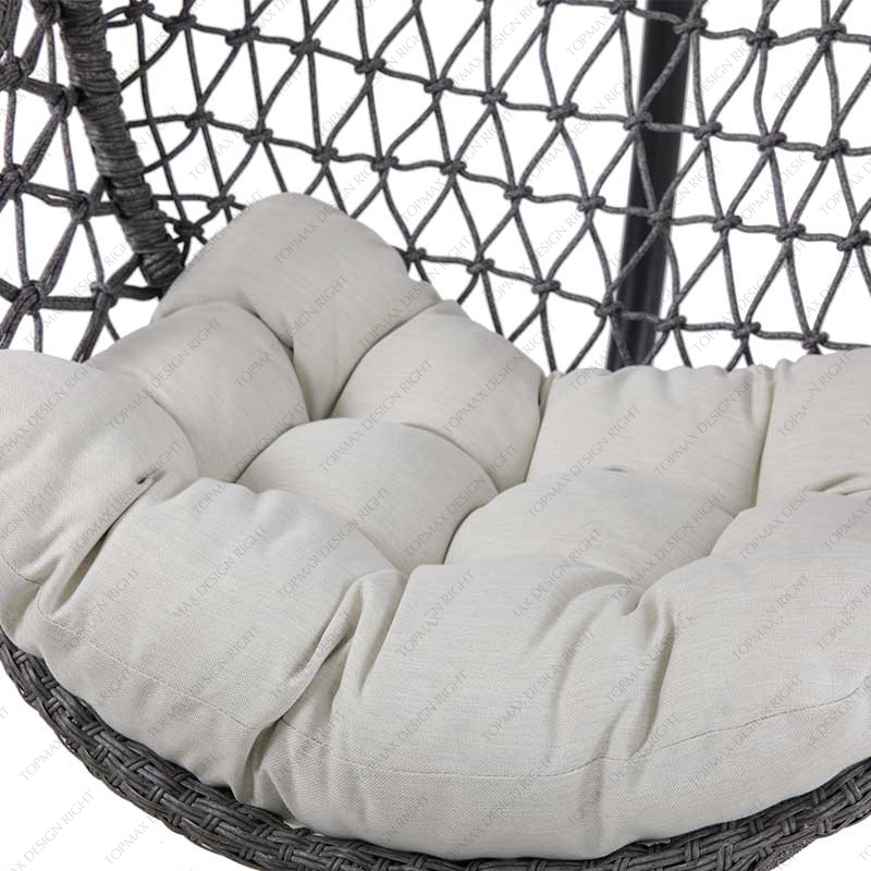 Factory Hanging Chair With Stand Outdoor Swing Chair For Balcony 52670C