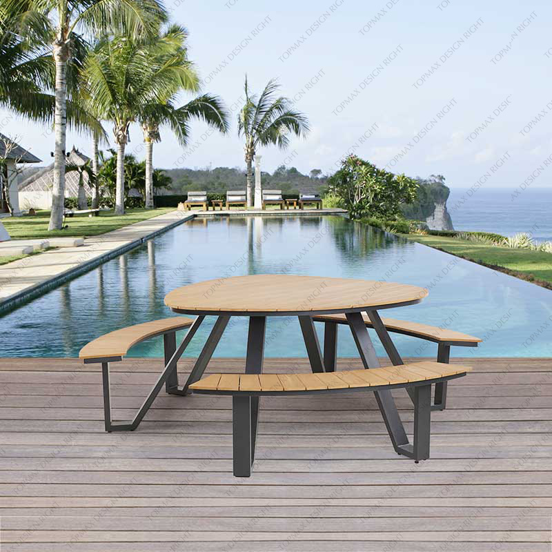 Cheap Outdoor Furniture Dining Furniture Garden 44761C-SET4