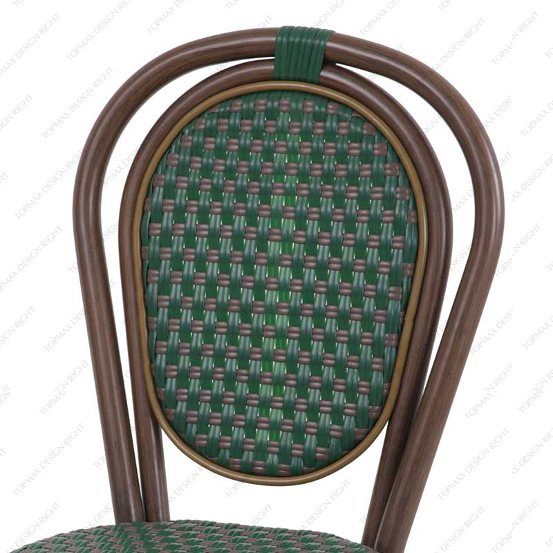 Facory Rattan Dining Chairs Stackable Garden Chairs For Sale 50899B