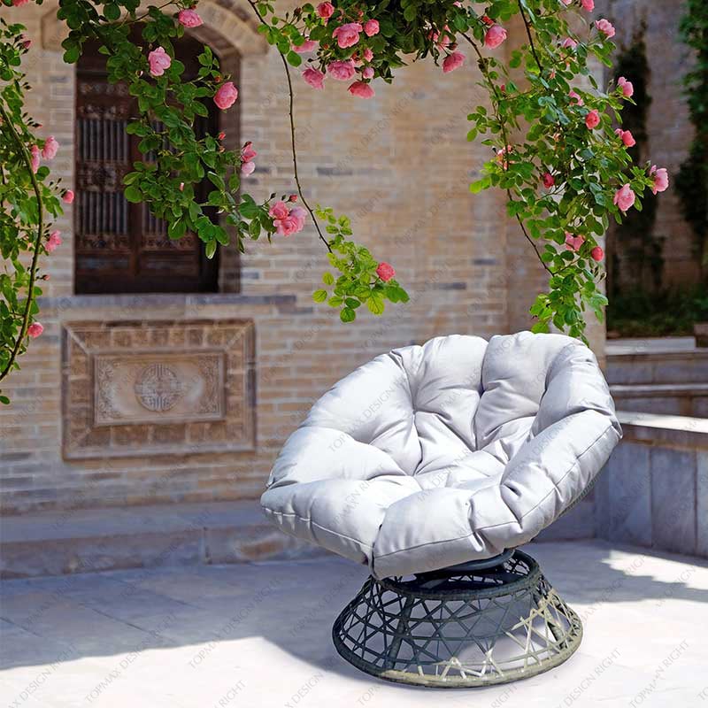 Outdoor Swivel Chair Supplier Round Swivel Patio Chair 52340F