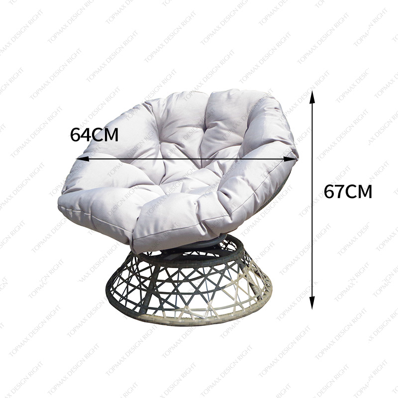 Outdoor Swivel Chair Supplier Round Swivel Patio Chair 52340F