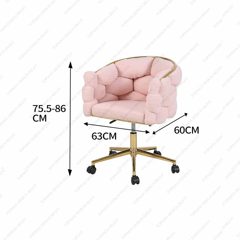 Wholesale Pink Swivel Chair Best Executive Chair Steel Office Chair 26801