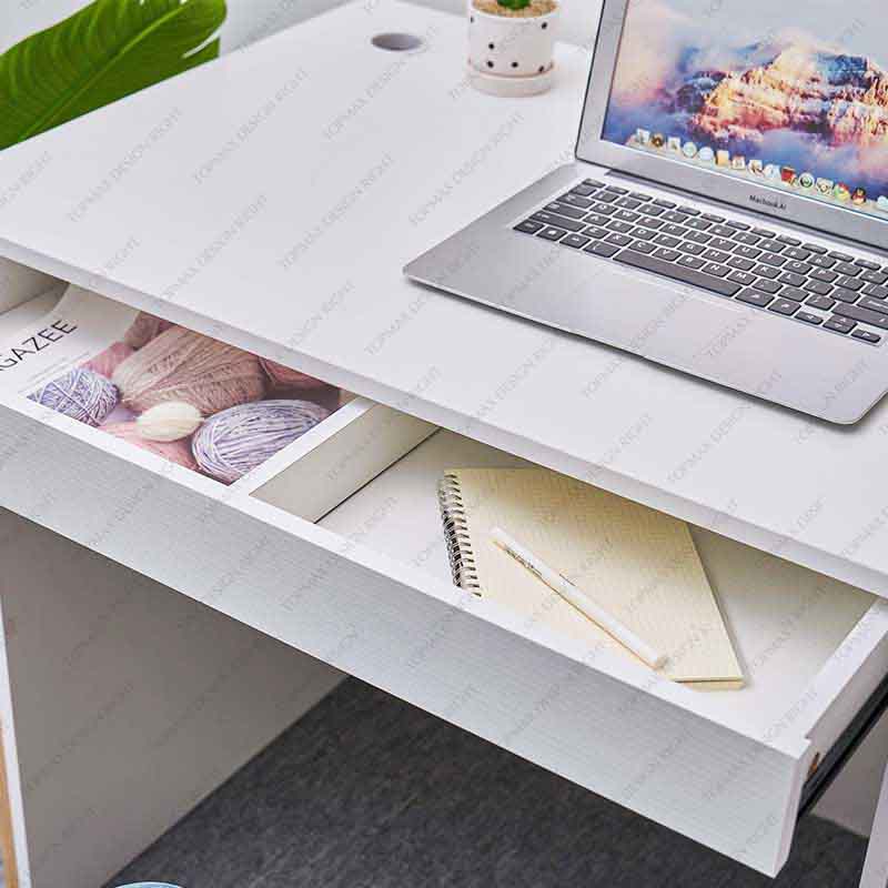 Factory White Desk With Drawers Study Desks Best Office 27728