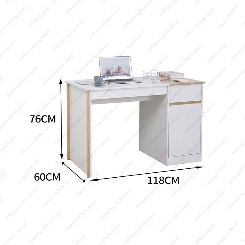 Factory White Desk With Drawers Study Desks Best Office 27728