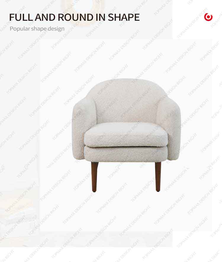 white armchair