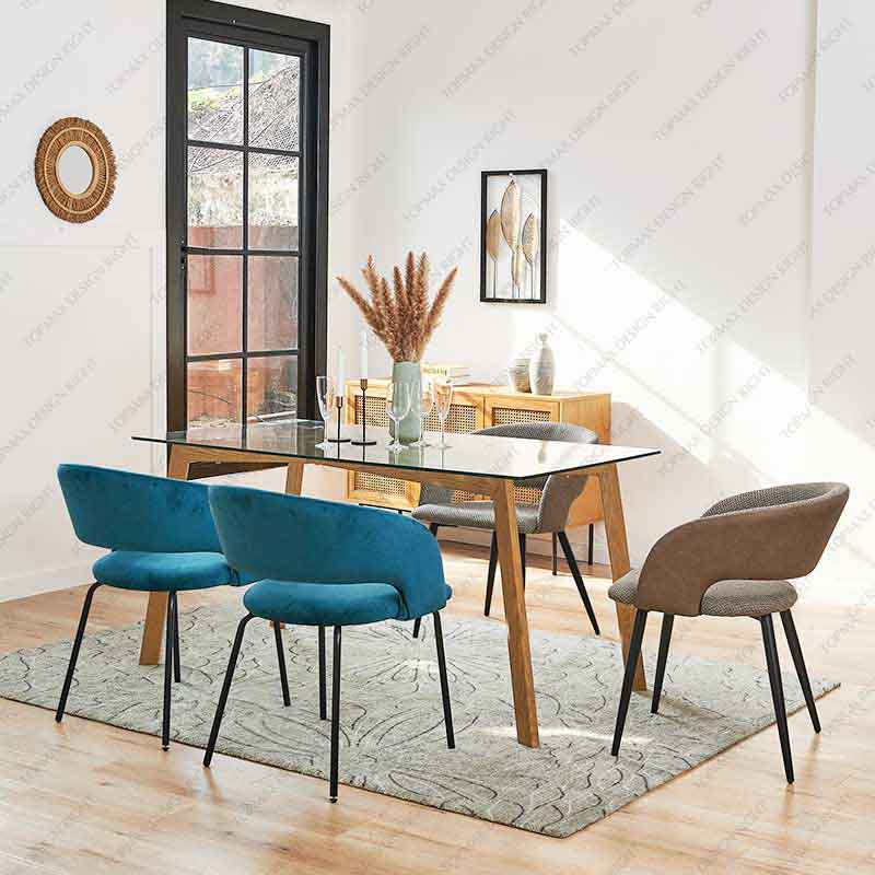 Modern Dining Chairs Upholstered Dining Chairs For Sale 80371A