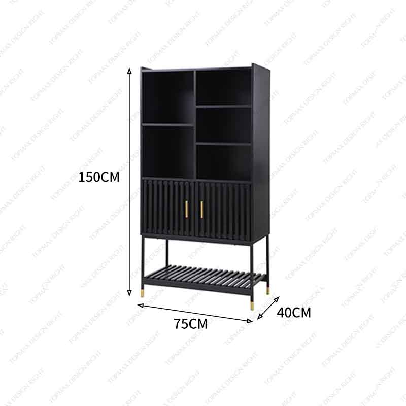 Wholesale Black Sideboard Cheap Kitchen Cabinets Tall 31472B