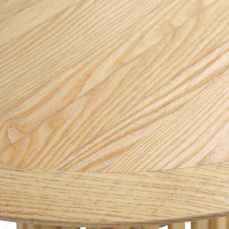 Wooden Dining Table Round Wood Dining Table JX15007-ASH-R100