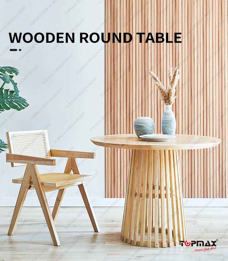 wooden dining table