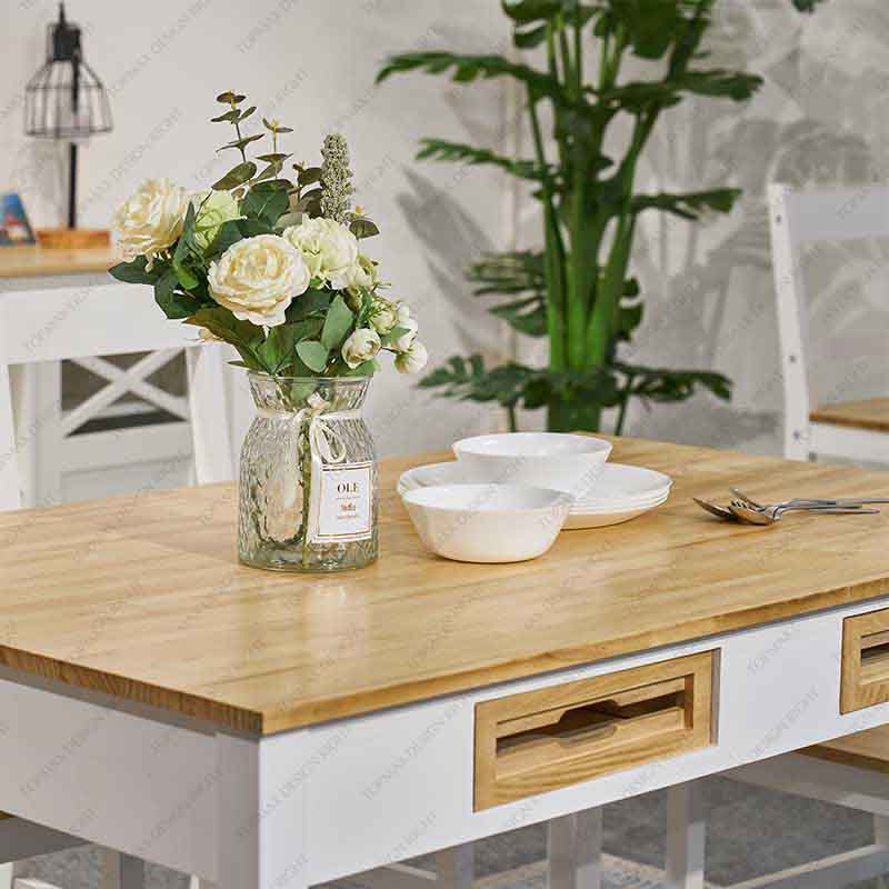 Factory Dining Room Sets Kitchen Table Wooden Set SD11168