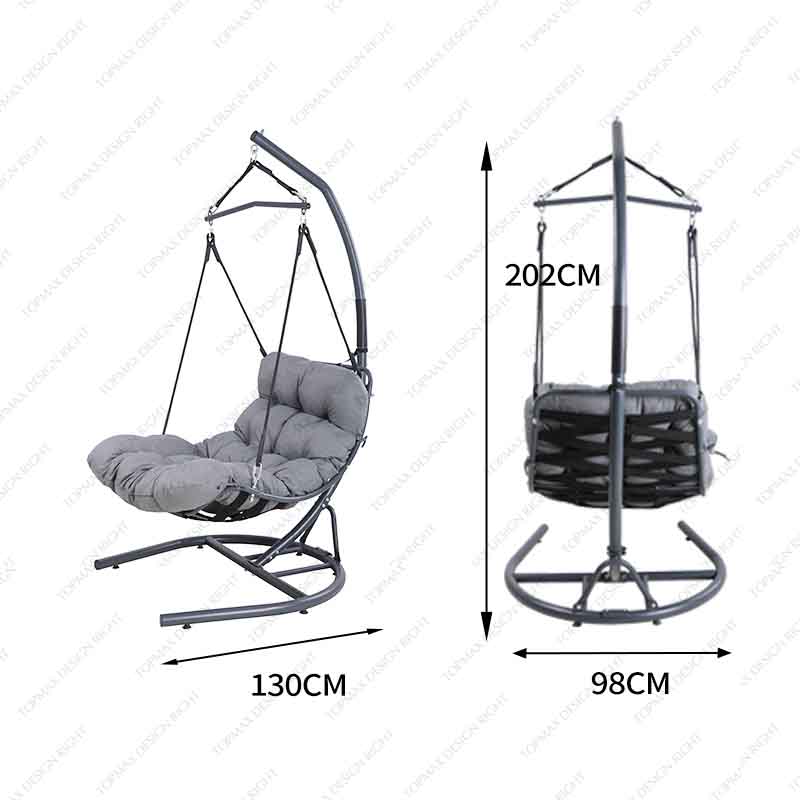 Factory Outdoor Hanging Swing Chair Low Price Swing Chair For Balcony 68578