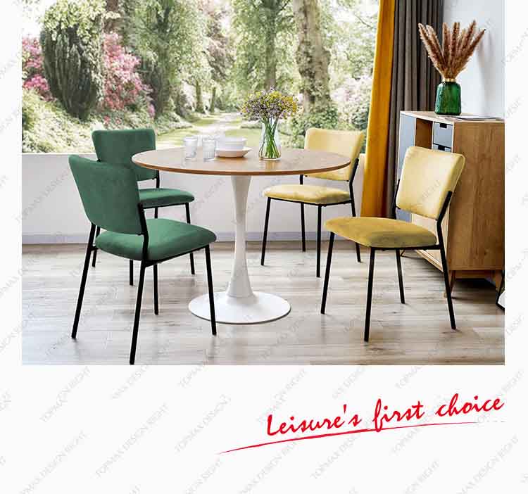 modern upholstered dining chairs