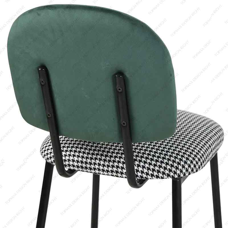 Bar Stools With Backs Kitchen Velvet 80226D-BC-FH