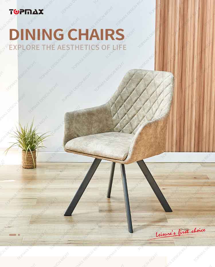 fabric dining chairs