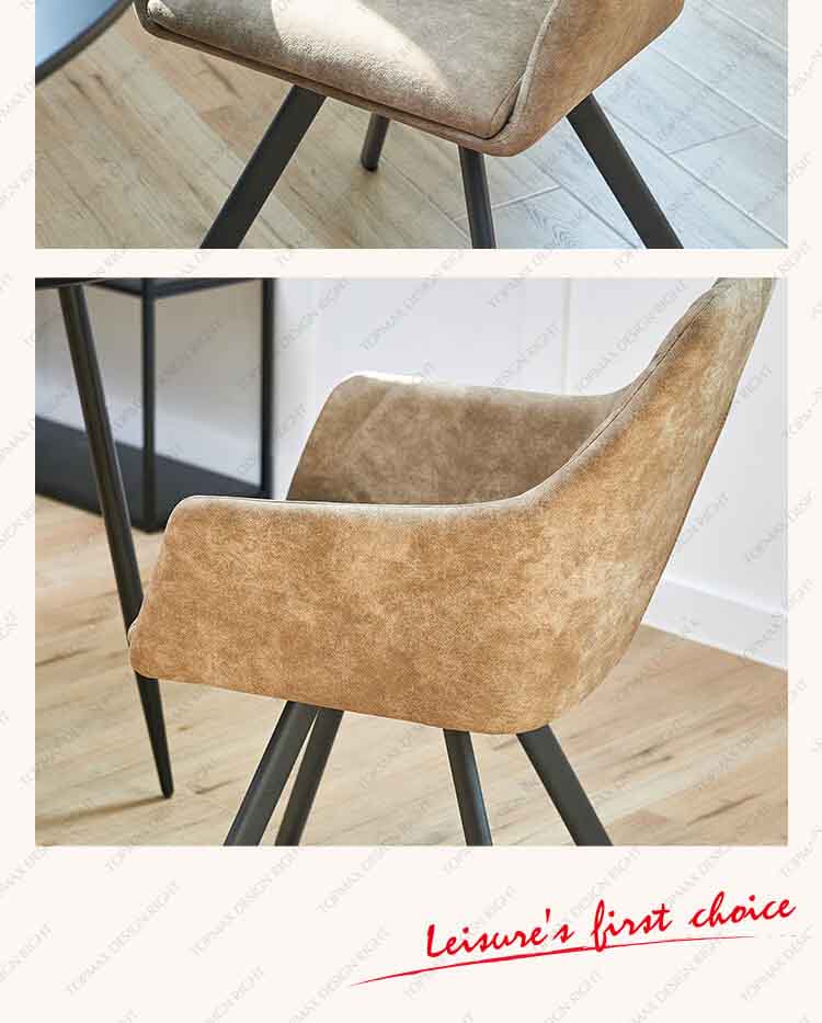 fabric dining chairs