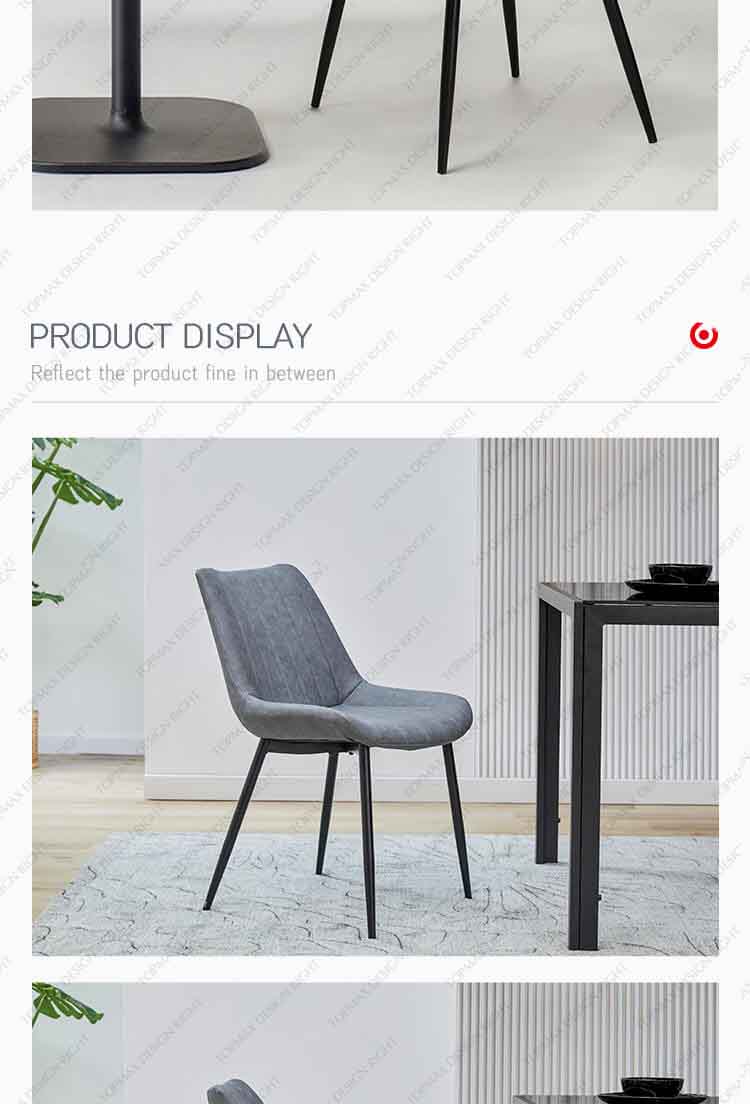 modern grey dining chairs