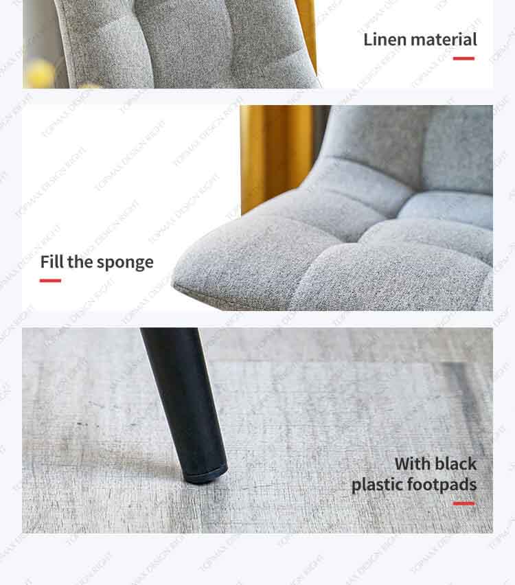 grey dining room chair