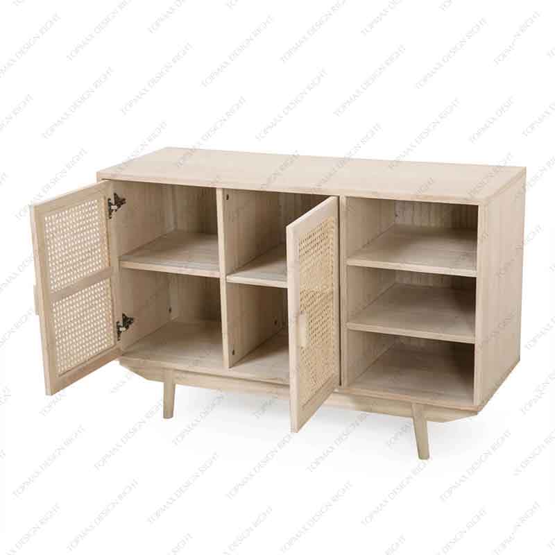 China Factory Modern 2 Door Wooden Storage Cabinet For Sale 32423C