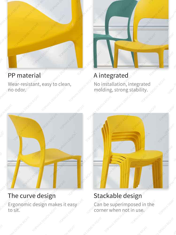 stackable dining chairs