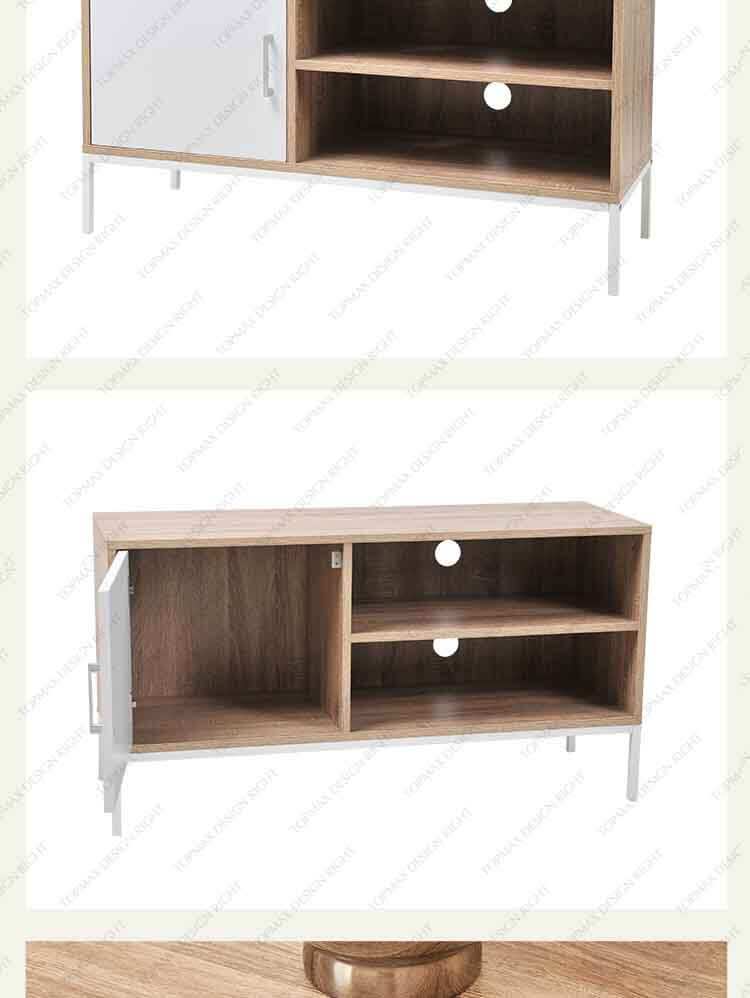 white TV cabinet