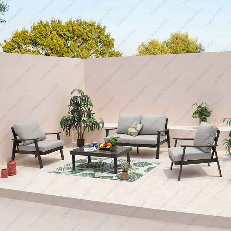 Garden Sofa Set Outdoor Sofa Set Balcony 44905B-SET4