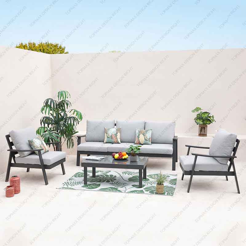 Outdoor Corner Sofa Set Garden Sale Cheap 44905C-SET4