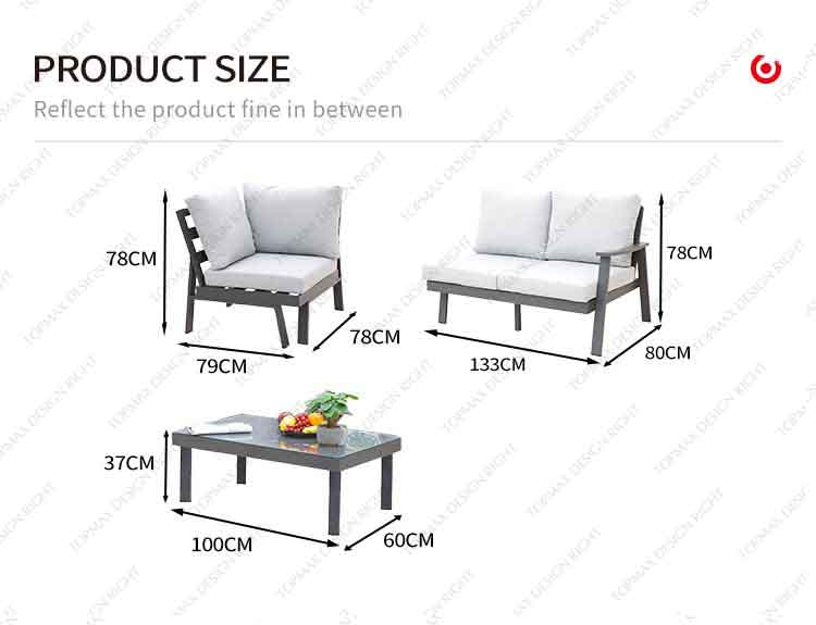 corner garden furniture