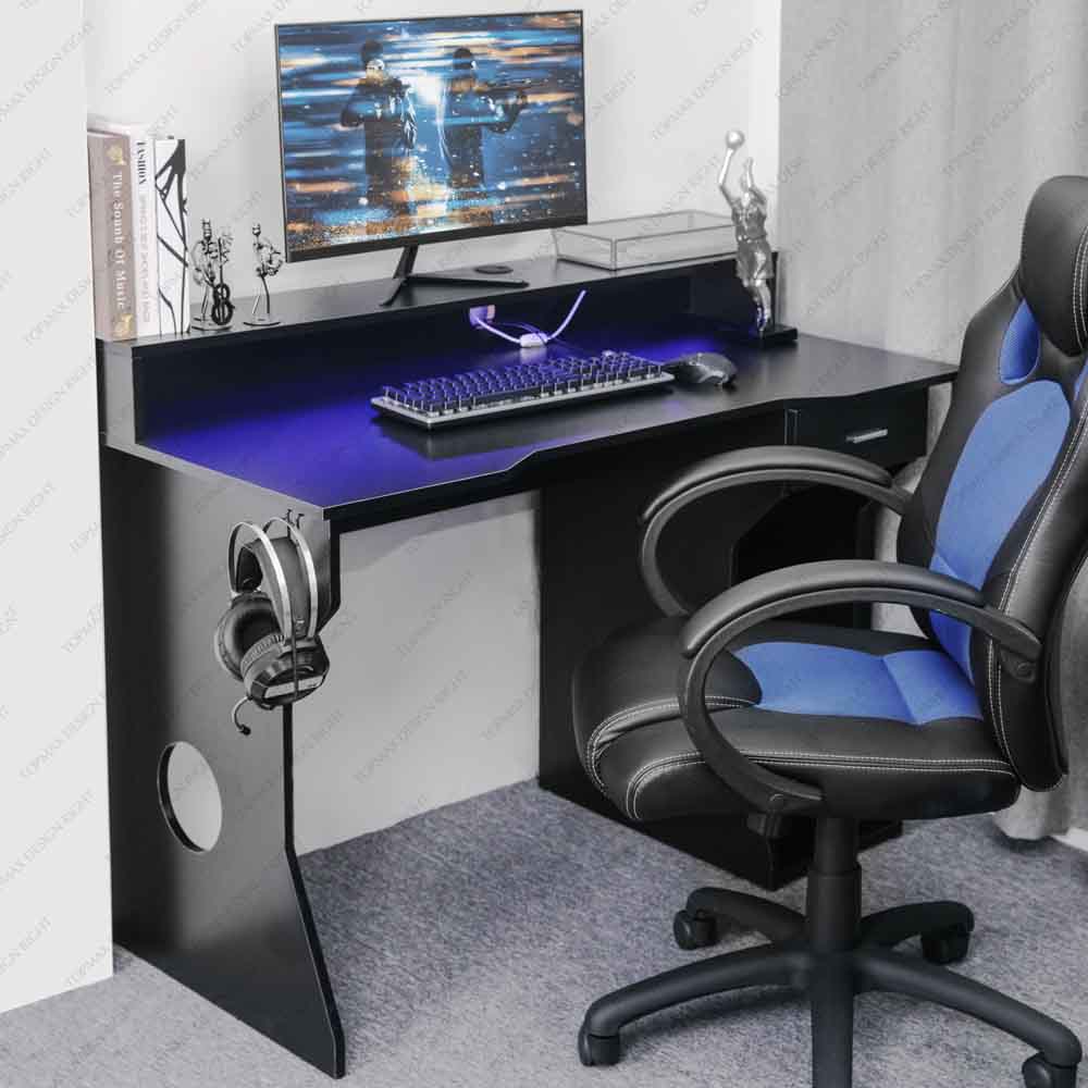 Ergonomic Led RGB PC Gaming Desk for Game Player 27499