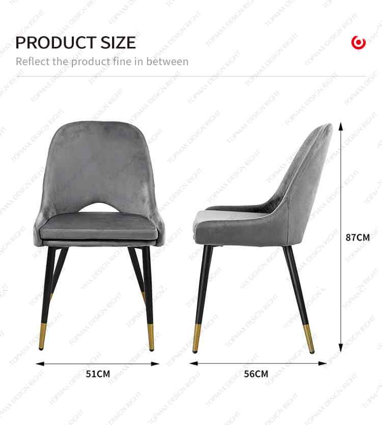 grey velvet dining chairs