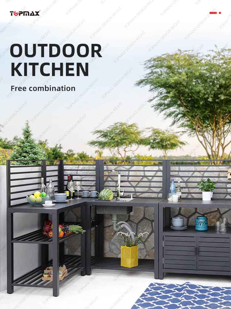 Outdoor Kitchen Cabinet