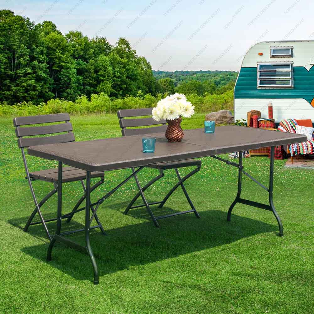 Outdoor Camping Table Portable Folding Table For Event 27002B-180