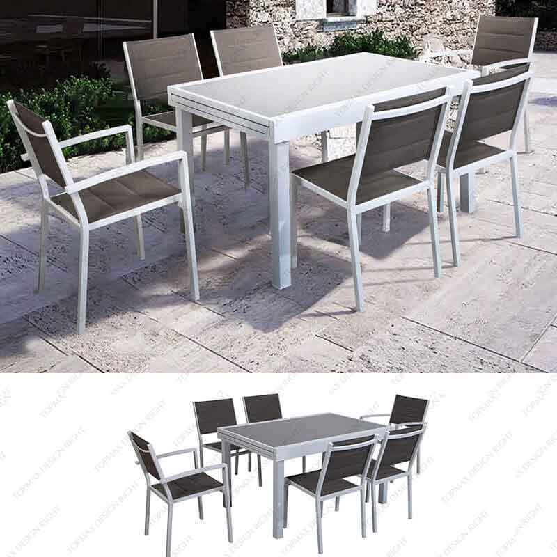 Factory Outdoor Dining Table Patio Garden Table 44496T